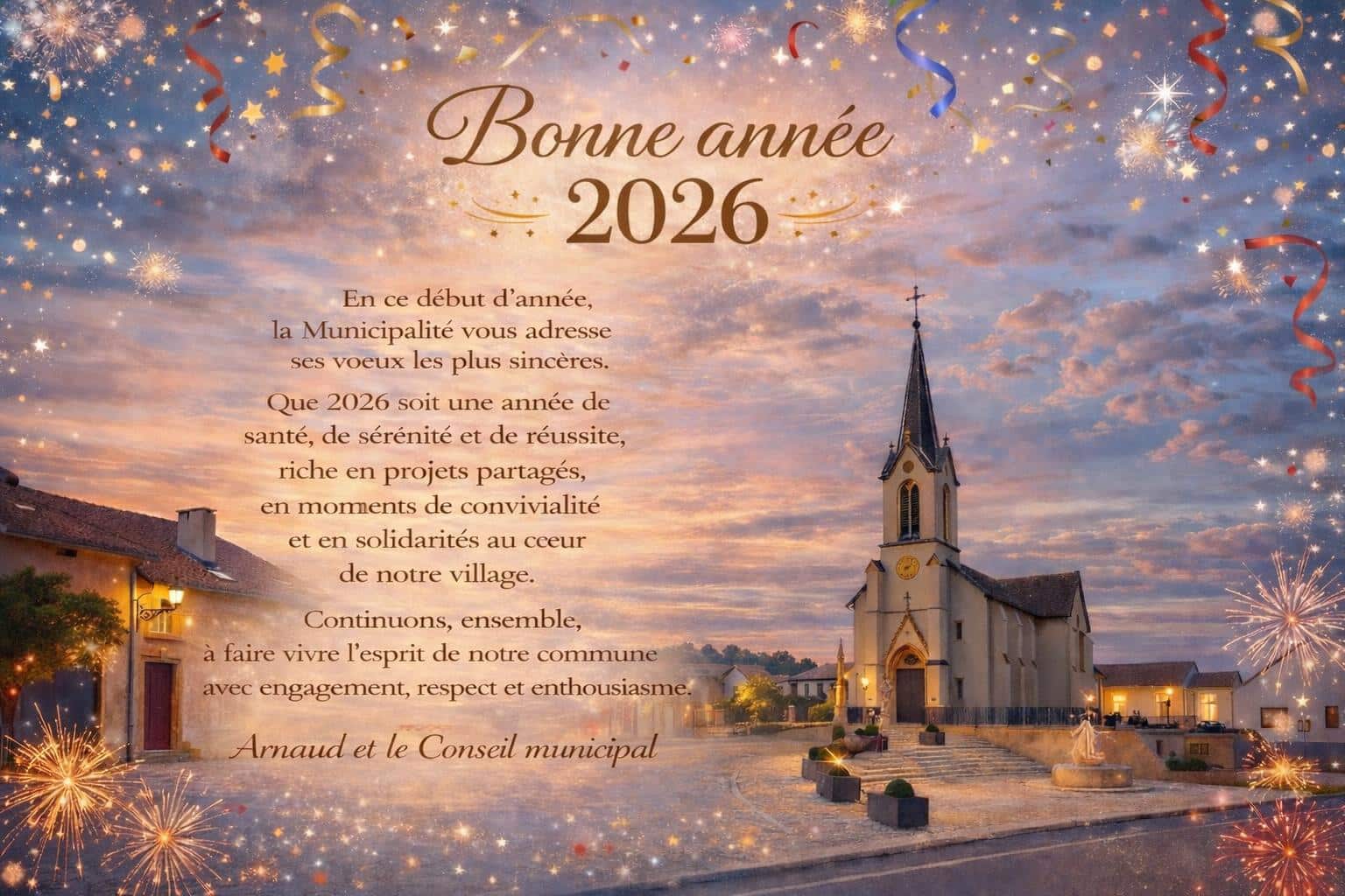 Lire la suite à propos de l’article Meilleurs vœux 2026